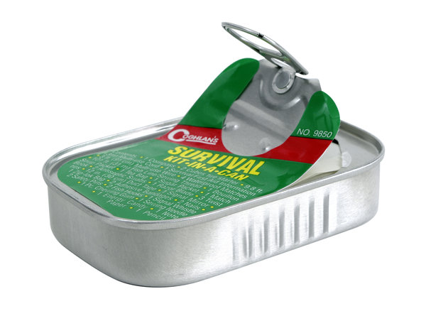 kit supervivencia lata sardinas Coghlan´s 9850