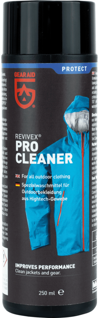 Gear Aid Revivex Cleaner Pro: limpiador de ropa técnica Gore Tex y Windstopper 250ml 36295