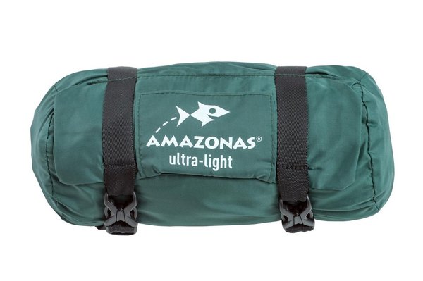 Amazonas Moskito-Traveller Hamaca Ultra-Ligera con mosquitera Verde AZ-1030200