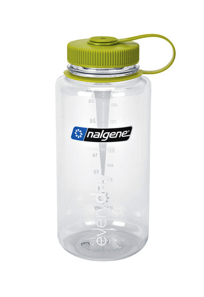 Nalgene WM Sustain 1 L Transparente. Botella boca ancha con un 50% de contenido reciclado 2020-3732
