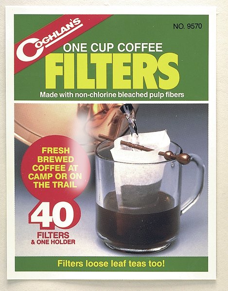 Coghlans one cup coffee filters