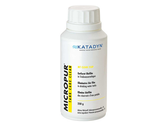 Katadyn Micropur Tank Care Clean 250 g. Elimina Biofilm de depósitos y conducciones 8013695