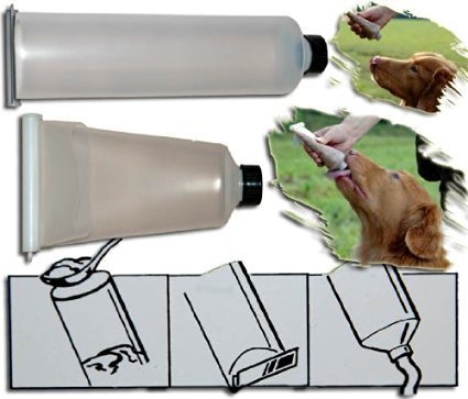 Relags for dogs, 'Squeece tube' - 2 pieces