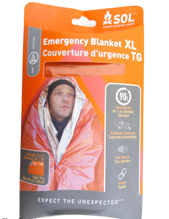 Survive Outdoors Longer® Survival Blanket XL 1-2 Person