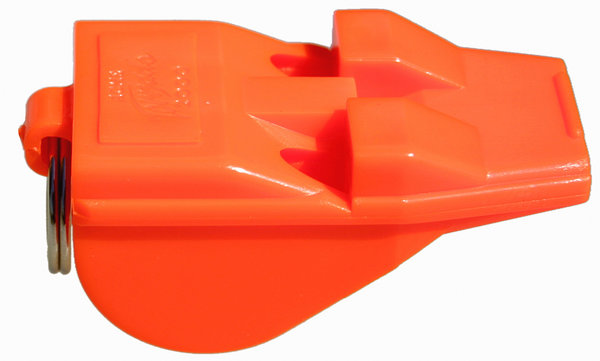 Acme Tornado 2000. Silbato marino y acuático de color naranja. 120 dB. Aprobado por SOLAS