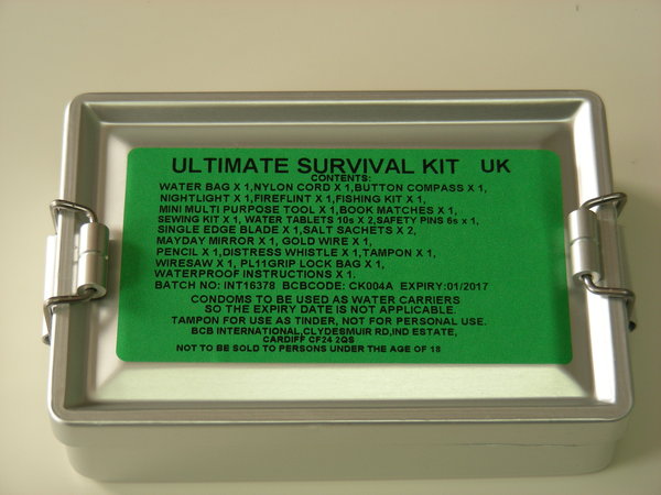 Kit de Supervivencia Versión UK CK004 BCB