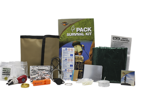 Bushcraft Kit Survival “Go Pack” Aprovado por Nato. BCB CK014