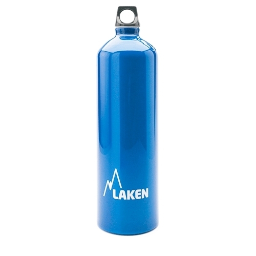 Laken Futura 1,5L Blue. Botella de aluminio resistente, ultraligera y cómoda de llevar 74-A