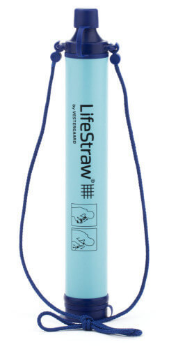 Lifestraw filtro de agua personal portátil azul. Capacidad filtrado 4000 litros ref 11101