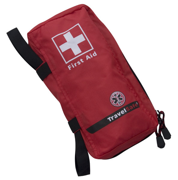 TravelSafe First Aid Botiquín Mediano Rojo