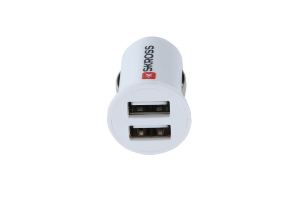 Skross Cargador de USB para coche