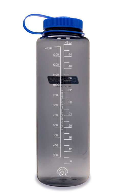 Nalgene Sustain Botella reutilizable Silo Boca ancha 1500 ml Gris 2178-0048