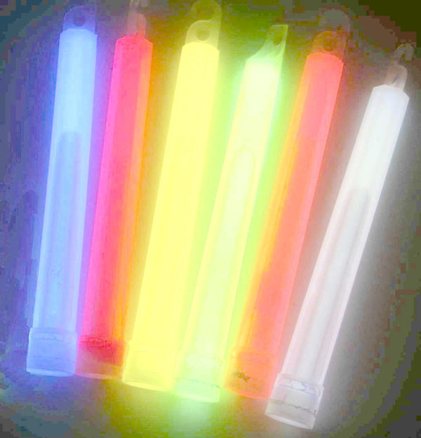 Luz Química Lightstick 15 cm Blanco