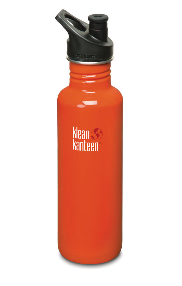 Botella 'Classic' Sports Cap Naranja 800 ml Klean Kanteen 8020031