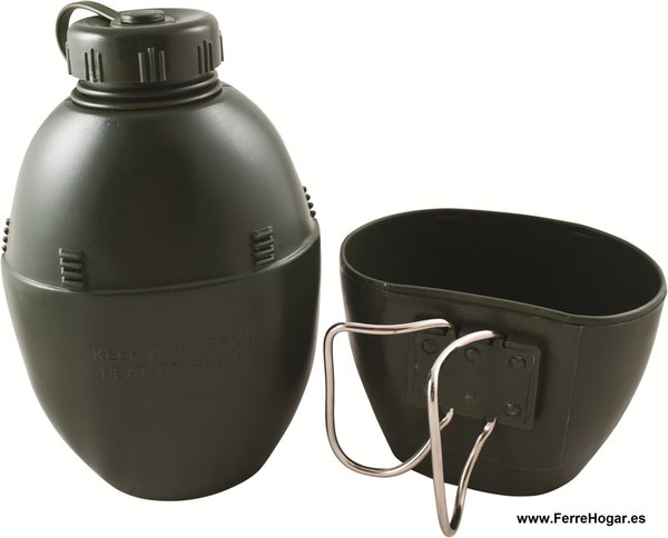Water Bottle & Mug Standard (Bottle green colour)