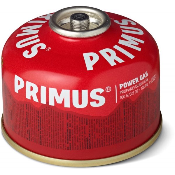 Primus Power Gas 100g Cartucho de gas. Rango de temperaturas de uso: 25ºC -15ºC. L3