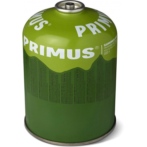 Cartucho Primus Summer Gas 450 g. Rango de temperaturas de uso: 40ºC 15ºC. 220251