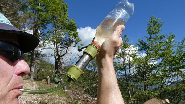 Origin Outdoors Water filter. Mini Filtro de agua personal potabilizador de agua 179602