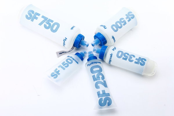 Botella de Hidratación Plegable Ideal para Correr SoftFlask "SF250" 250ml Azul Hydrapak B211B