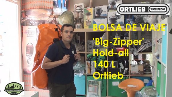 Ortlieb 'Big-Zipper' Hold-all 140 L Naranja  K1302