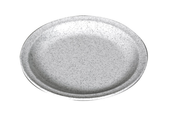 Plato Llano Melamina Granite Ø 23,5 cm Waca