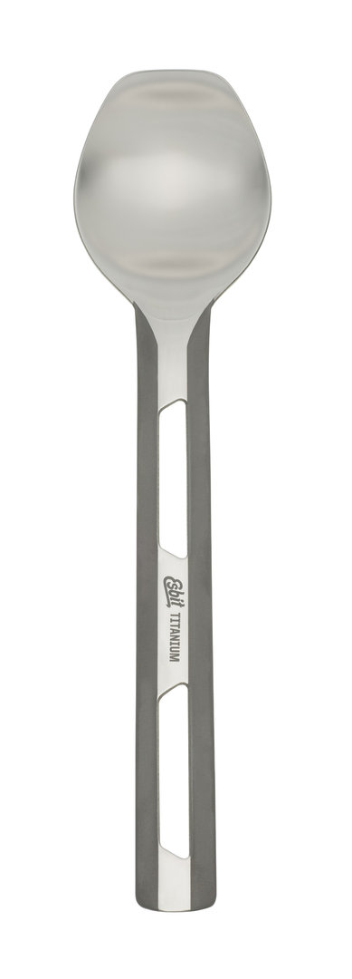 Esbit titan cutlery 'TC4-TI' 3 pcs. - with silicone clip
