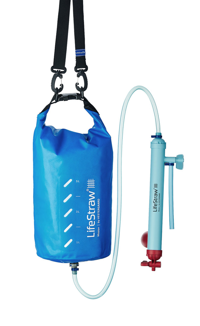 Personal Water Filter Straw for Fast Access to Clean Safe Drinking Water from Any Source 50% More Filtration Capacity than LifeStraw Compact Pocket-size and Lightweight with No Chemical or Battery Use