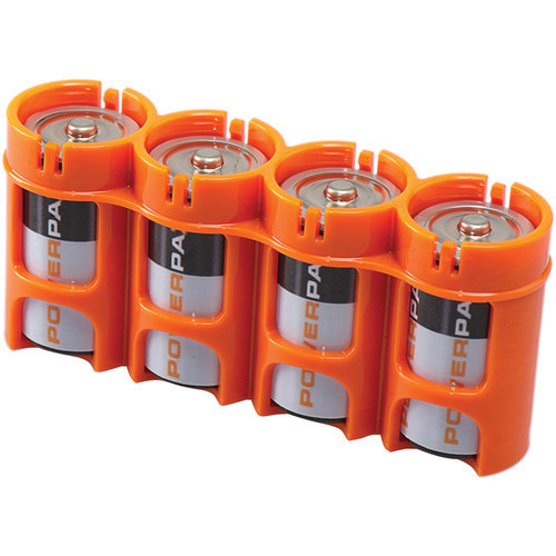 Envase Pilas "C4 Pack Naranja" Storacell