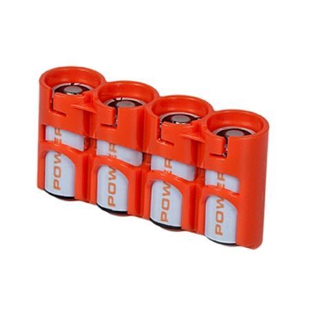 STORACELL SlimLine CR123 Battery Holder (Orange)