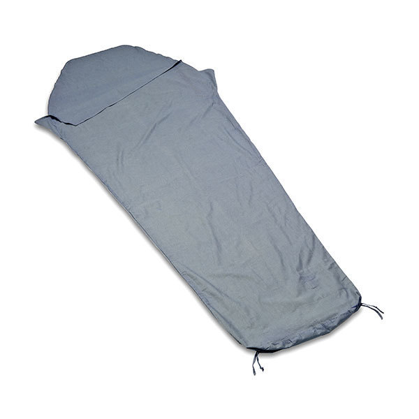 Saco-Sabana "EX³ Cotton Sleeping Bag Liner" Momia Gris Lifeventure 9842