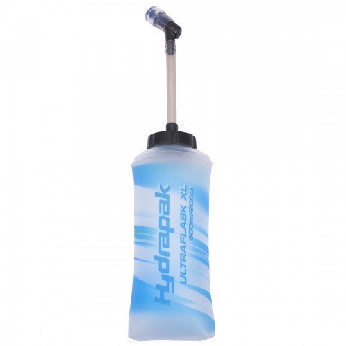 Botella de Hidratación Plegable Ideal para Correr con Pipeta "UltraFlask XL" 600ml Hydrapak AH160