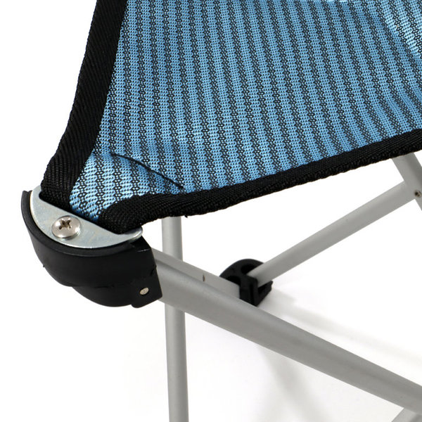 BasicNature Lightweight folding stool/tripod (LIGHT) blue 591509