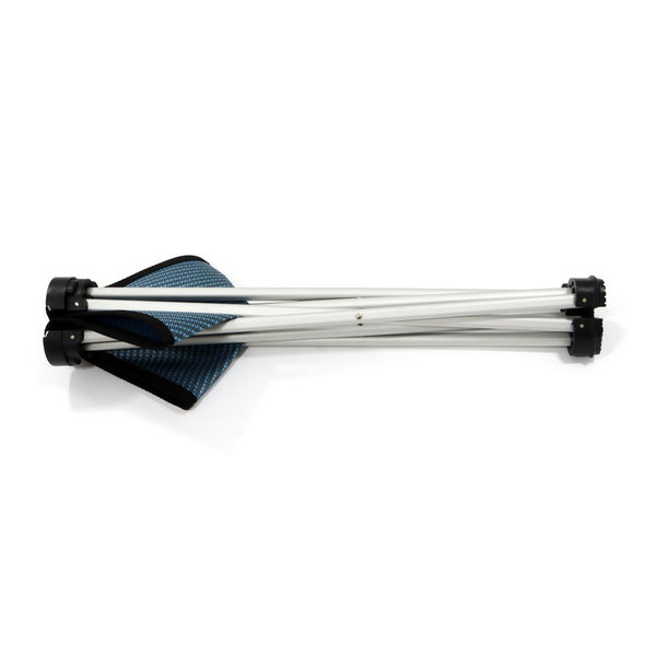 BasicNature Lightweight folding stool/tripod (LIGHT) blue 591509