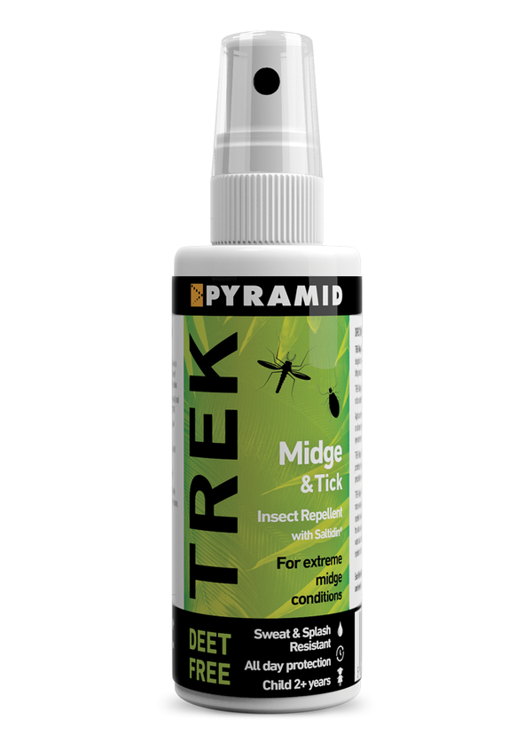 Spray Anti Mosquitos & Garrapatas "Trek Midge & Tick" 60ml Pyramid SI171M v.4
