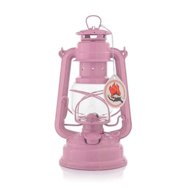 Feuerhand Hurricane Lantern 276 Light Pink SKU 276-3015