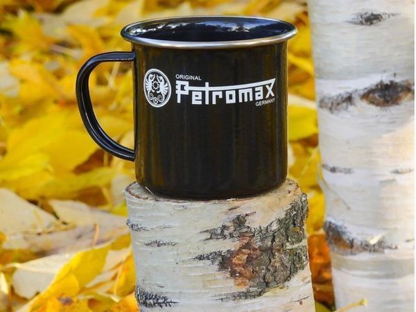 Petromax Taza Esmaltada 360 ml Negra PX-MUG-S