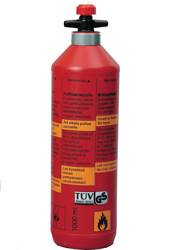 Trangia Botella Multi Combustible con Válvula de Seguridad 1L Ref 506010