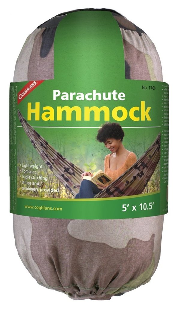 Coghlans Hammock 'Parachute' - single, camo