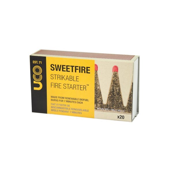 Cerillas Impermeables Sweetfire Strikeable UCO MT-SFP