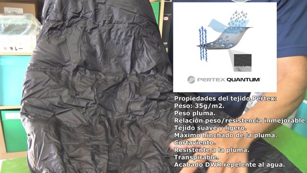 Criterion Quantum 200 0º Saco Momia de plumas Ultraligero CQ200RH
