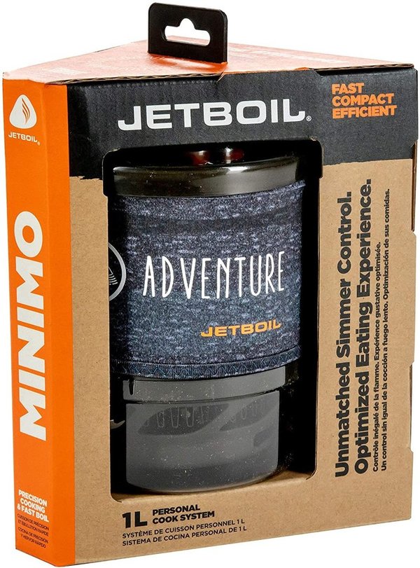Jetboil Minimo 1 L Adventure. Sistema de cocina Personal JBMNMAD-UE