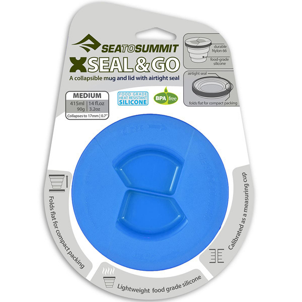 X-Seal & Go 415 ml Medium Azul Sea to Summit AXSEALMBL