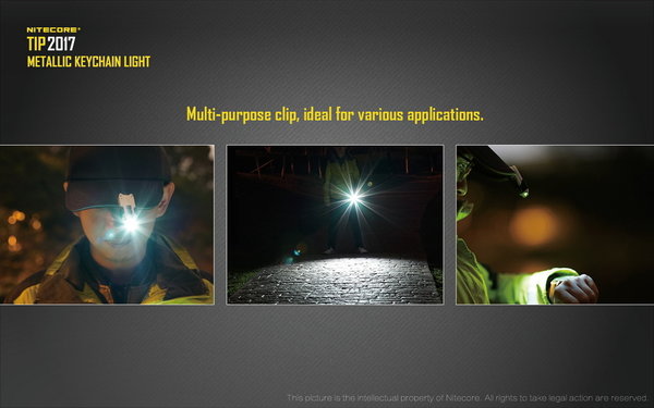 Linterna LED TIP Verde 360 Lumens Usb Recargable Nitecore