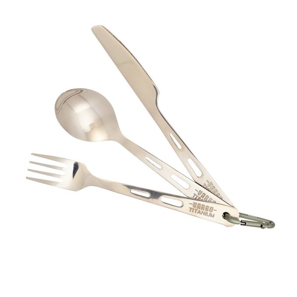 Vargo titanium cutlery set - 3 pieces