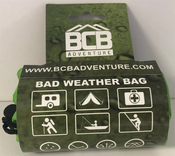 Saco Emergencia "Bad Weather Bag" 1 persona Naranja BCB CL182
