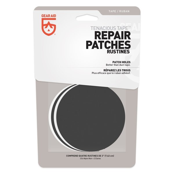 Parches para Reparación Pre-Cortados Tenacious Gear Aid 10676