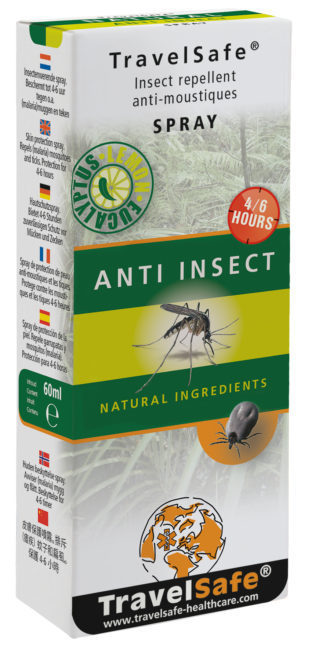 Spray Repelente de Insectos "Natural" TravelSafe TS242