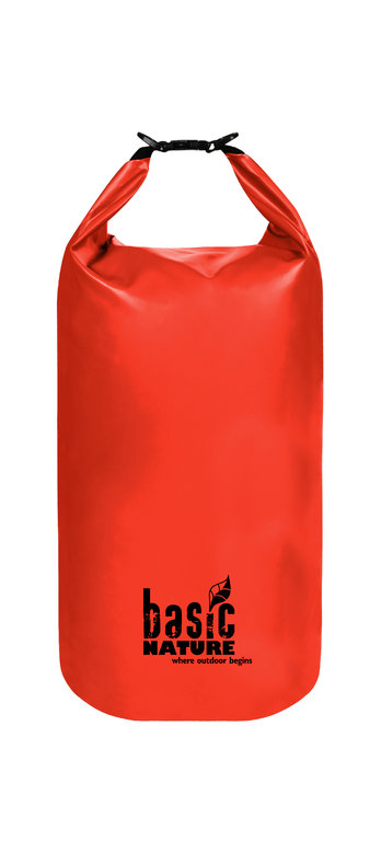 Basic Nature Dry Bag 500D - 35L Rojo Petate Impermeable Resistente 712004