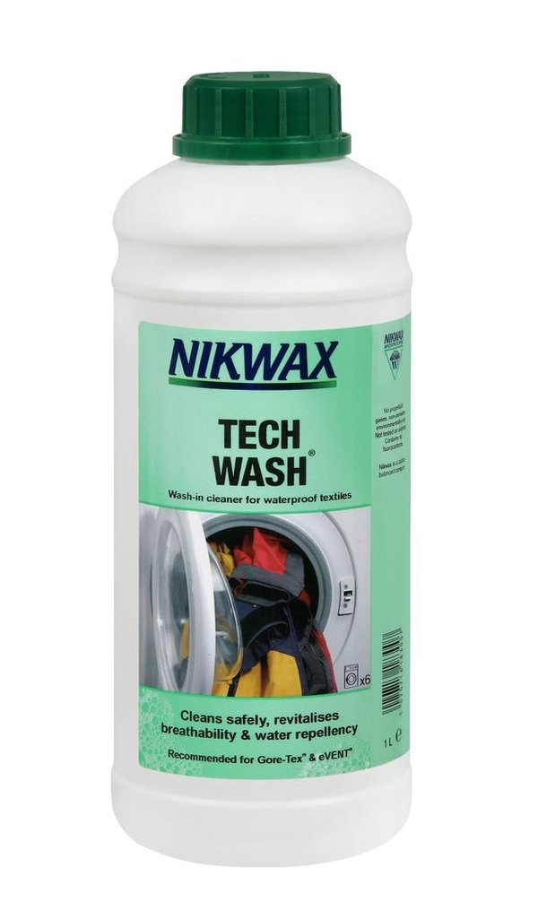 1L Nikwax Tech Wash Waterproof Textile Cleaner by Nikwax