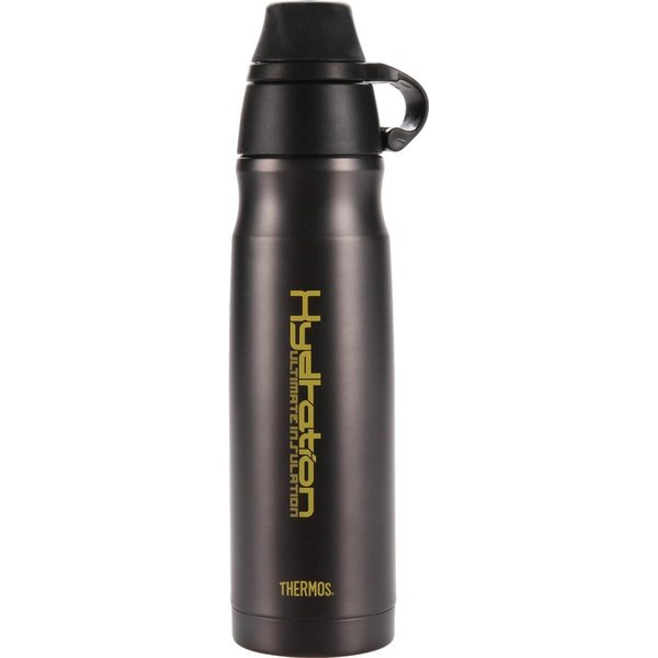 Stainless Steel Isothermal Hydration Bottle, Double Wall with Air Vacuum FFD-500 ml Gray